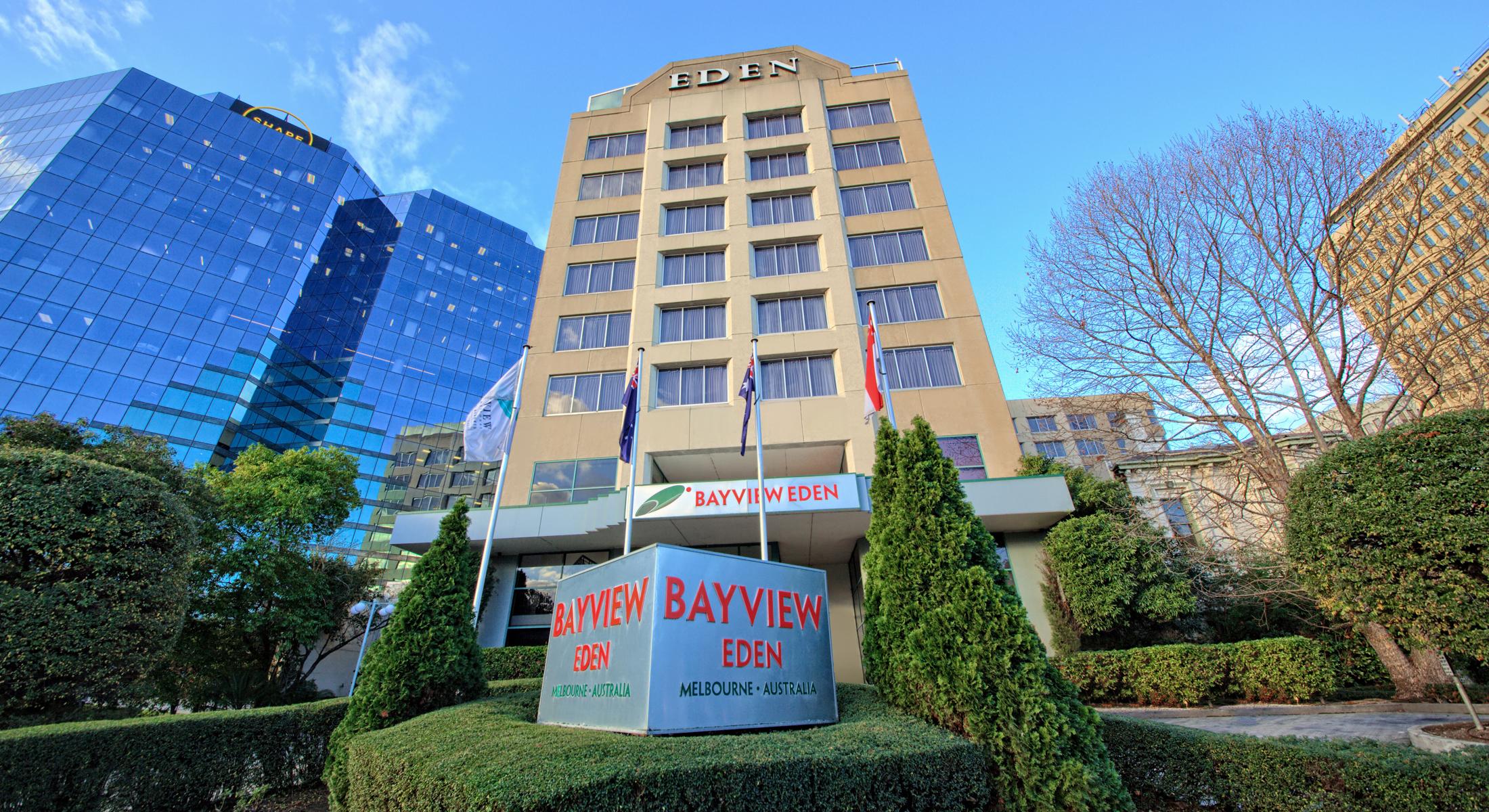 Hotel Bayview Eden Melburne Exterior foto